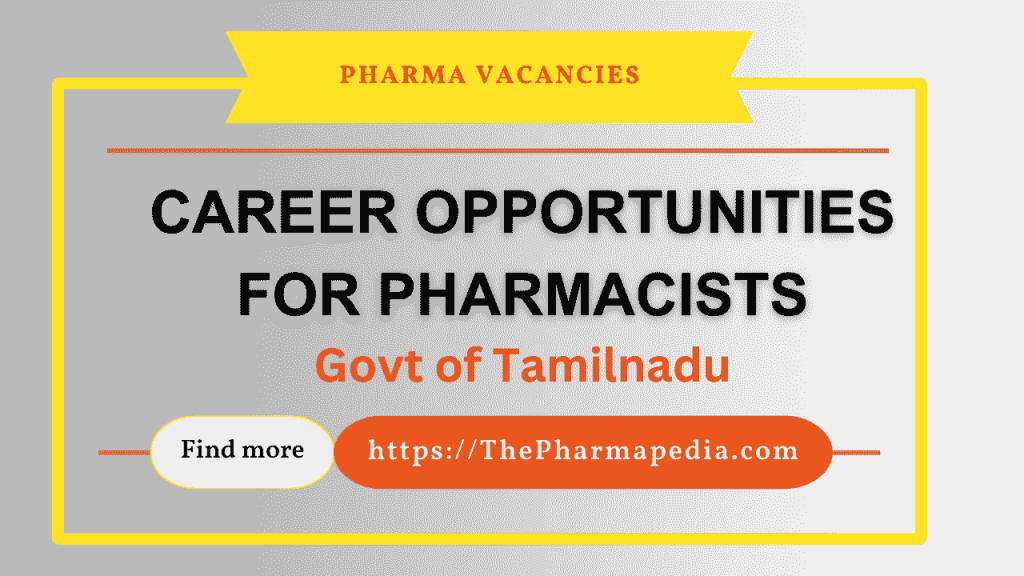 Pharma Jobs, Pharmacist vacancies, Pharmapedia