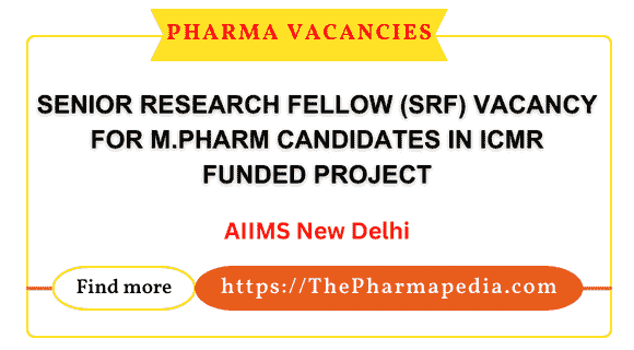 SRF AIIMS, Pharmapedia